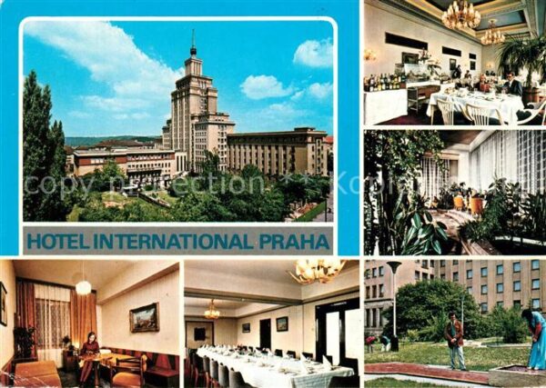 Praha Prahy Prague Hotel International Minigolf