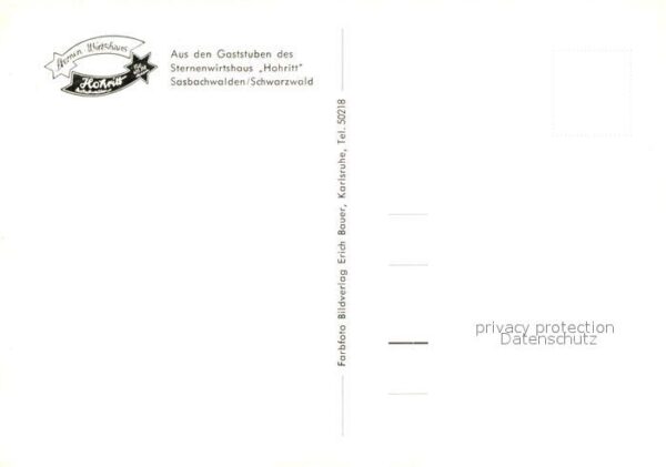 Sasbachwalden Sternenwirtshaus Hohritt Stube – Bild 2