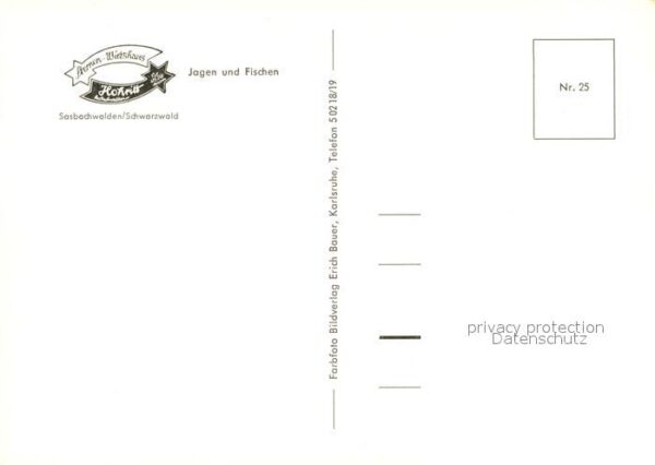 Sasbachwalden Gaststube Jgen und Fischen Wirtshaus Ho – Bild 2