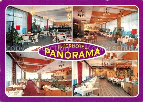 Oberhof Thueringen Interhotel Panorama Klubbar Restaurant