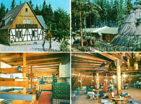 Sosa Erzgebirge Konstum Gaststätten Köhlerhütte MeilerT