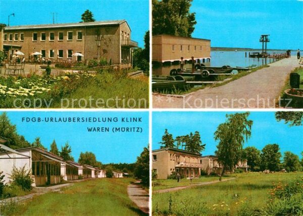 Waren Mueritz FDGB Urlaubersiedlung Klink