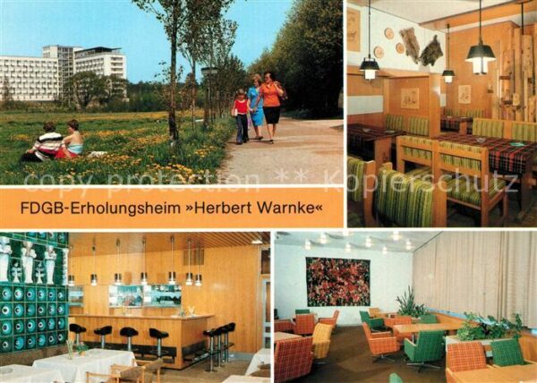 Klink Waren FDGB Erholungsheim Herbert Warnke
