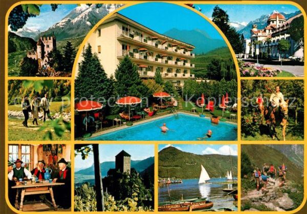 Meran Merano Komforthotel Anatol Schwimmbad Wanderun