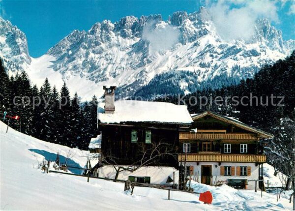 Wilder Kaiser Winterlandschaft