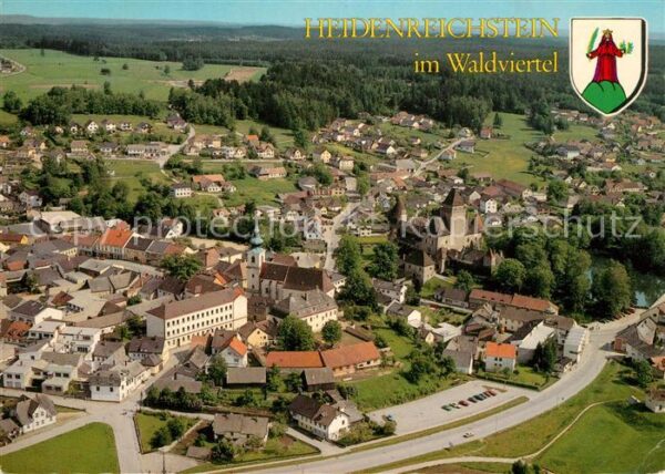 Heidenreichstein Fliegeraufnahme Wasserburg