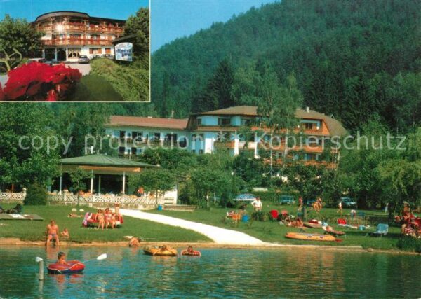 Klopeinersee Unterberg Ferienhotel Krainz Haus Alpen