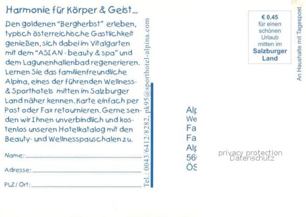 Alpendorf St Johann Alpina Wellness Sportholte – Bild 2