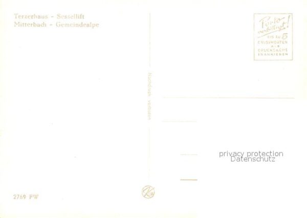 Mitterbach Erlaufsee Terzerhaus Sessellift Gemeindealpe – Bild 2