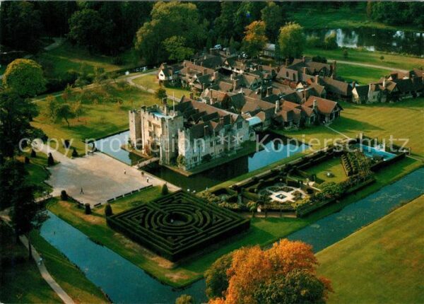 Edenbridge Sevenoaks Hever Casle Fliegeraufnahme Tudor Villa