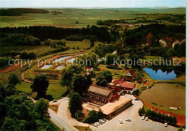 Osterode Harz Fliegeraufnahme Waldhotel Aschenhütte