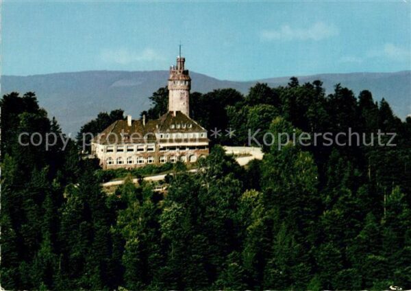 Baden-Baden Restaurant Merkur Fliegeraufnahme