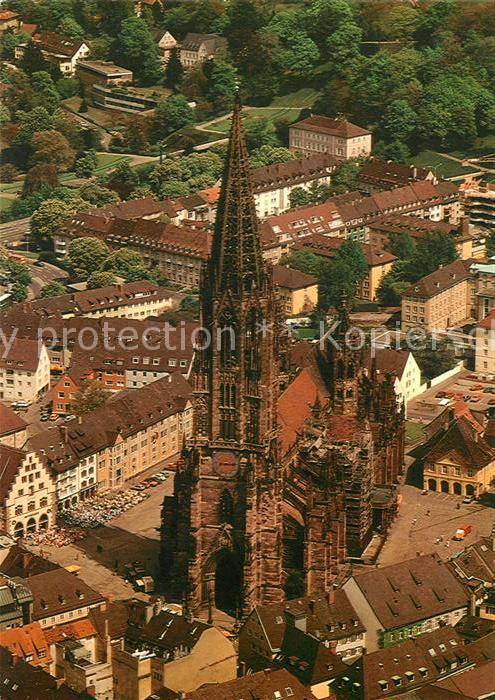 Freiburg Breisgau Fliegeraufnahme Münster