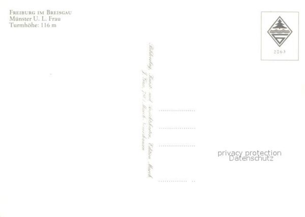 Freiburg Breisgau Fliegeraufnahme Münster – Bild 2