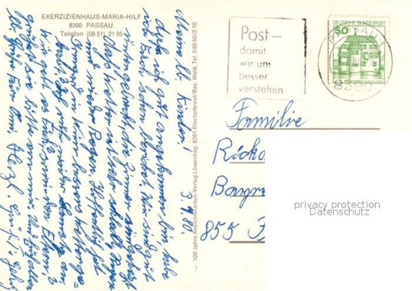 Passau Exerzitienhaus Mariahilf Speisesaal – Bild 2