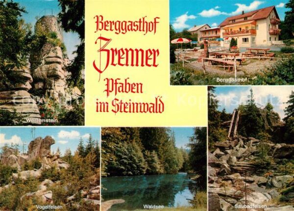 Pfaben Berggasthof Zrenner Weißenstein Vogelfe