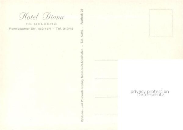 Heidelberg Neckar Hotel Diana – Bild 2