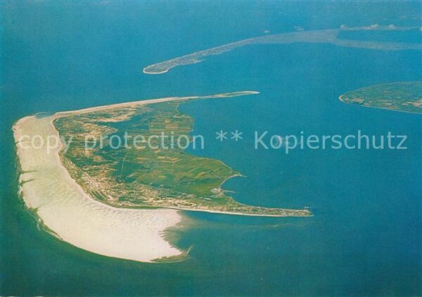 Amrum Fliegeraufnahme Föhr Sylt
