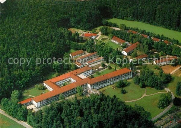 Schoemberg Schwarzwald Reha-Klinik Schömberg Fliegeraufnahme