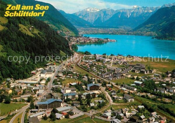 Zell See Fliegeraufnahme
