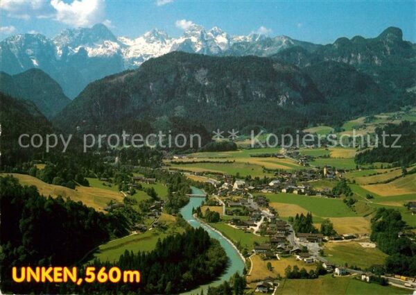Unken Fliegeraufnahme Loferer Steinberge