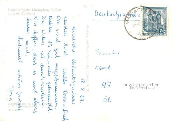 Mariapfarr Fliegeraufnahme – Bild 2