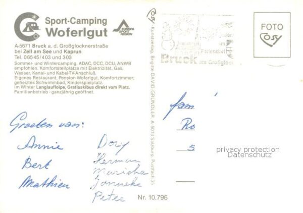 Bruck Grossglocknerstrasse Sport-Camping Woferlgut – Bild 2