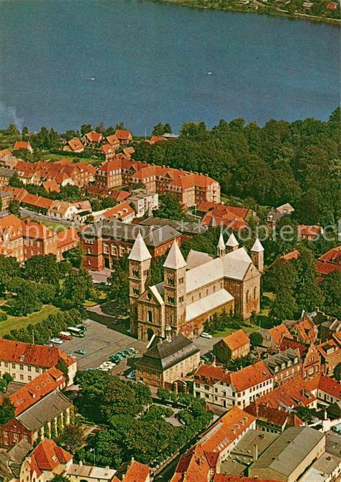 Viborg Vestsjalland Fliegeraufnahme Domkirken