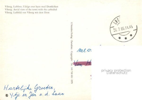 Viborg Vestsjalland Fliegeraufnahme Domkirken – Bild 2