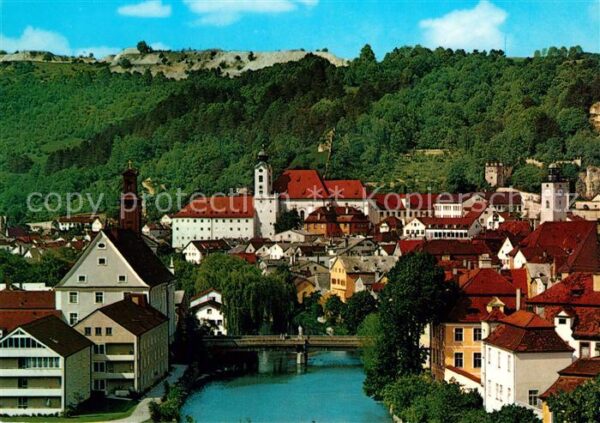 Eichstaett Oberbayern St. Walburg Jurasteinbrücke