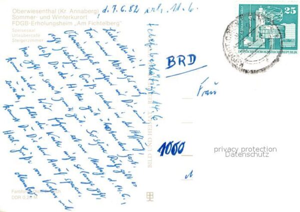 Oberwiesenthal Erzgebirge Erholungsheim Am Fichtelberg – Bild 2