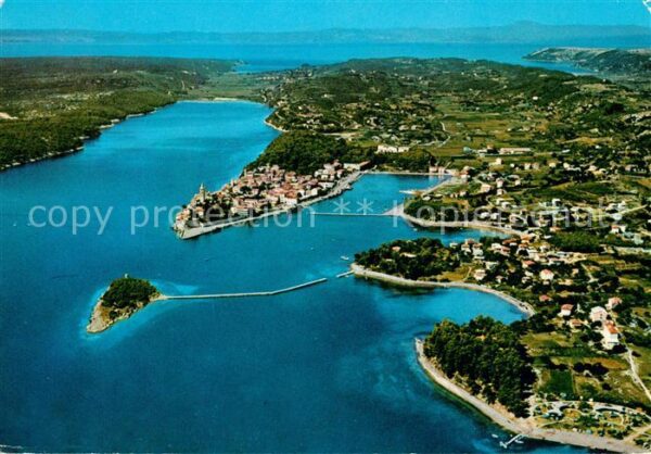 Rab Croatia Fliegeraufnahme