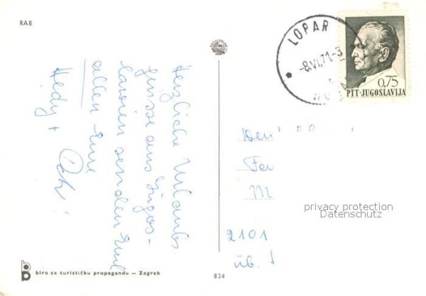 Rab Croatia Fliegeraufnahme – Bild 2