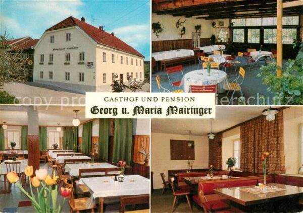 Waldzell Oberoesterreich Gasthof Georg und Maria Mairinger