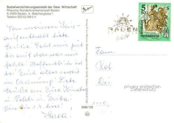Baden Wien Sozialversicherungsanstalt Gew. Wirtsch – Bild 2