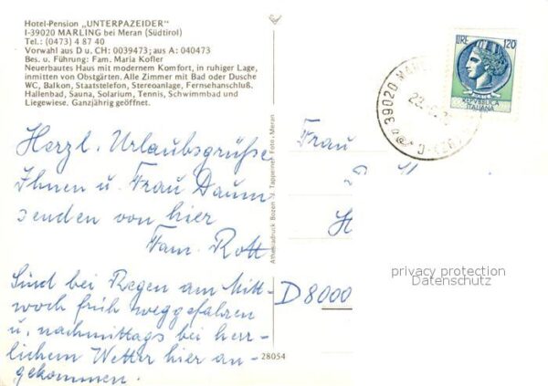 Marling Hotel Unterpazeider – Bild 2