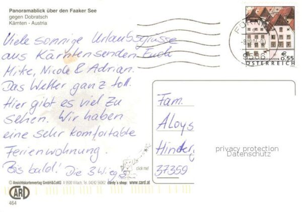 Faakersee Fliegeraufnahme Campingstrand Tabor Egg – Bild 2