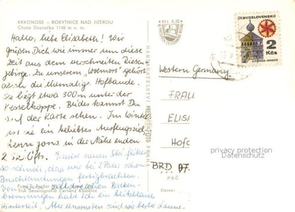 Rokytnice nad Jizerou Chata Dvoracka – Bild 2