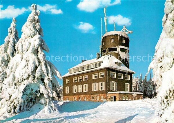 Winterberg Hochsauerland Am Kahlen Asten Aussichtsturm Wettersta