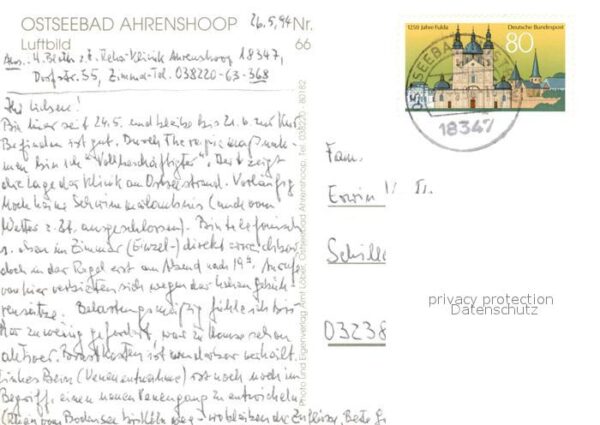 Ahrenshoop Ostseebad Fliegeraufnahme – Bild 2