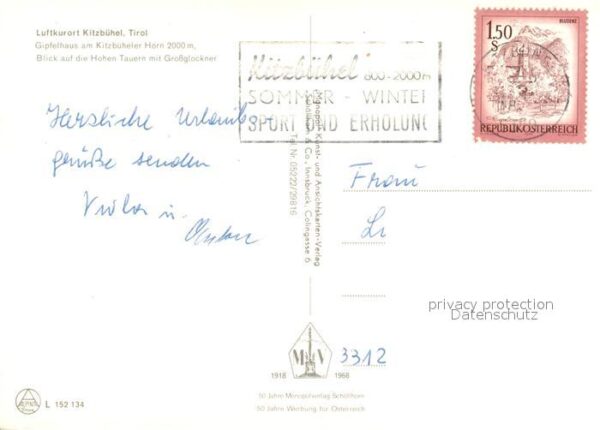 Kitzbuehel Tirol Gipfelhaus Kitzbüheler Horn Hohe Tauern – Bild 2