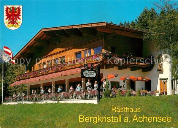 Maurach Achensee Rasthaus Bergkristall