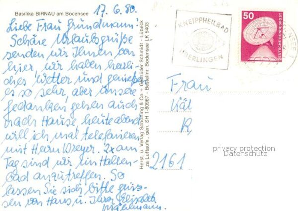 Birnau Fliegeraufnahme Basilika – Bild 2