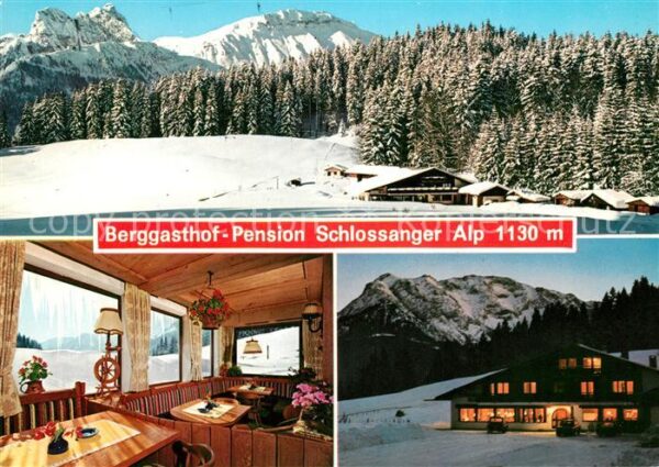 Obermeilingen Pfronten Berggasthof Schlossanger Alp