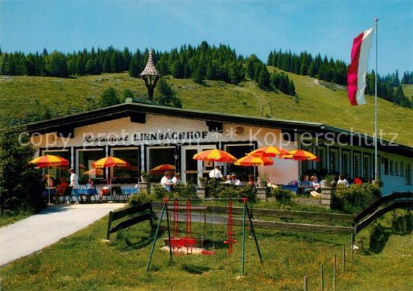 Abtenau Postalm Restaurant Lienbachhof