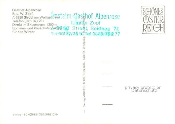 Strobl Gasthof Alpenrose – Bild 2