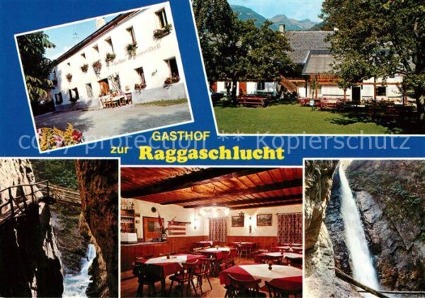 Flattach Gasthof Raggaschlucht