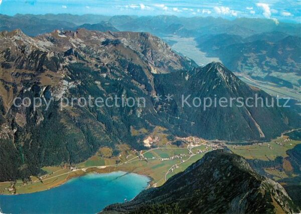 Maurach Achensee Fliegeraufnahme Rofangebret Inntal Zahm