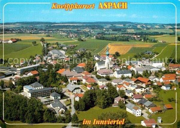 Aspach Oberoesterreich Fliegeraufnahme