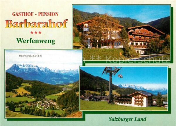Werfenweng Gasthof Barbarahof Hochkönig